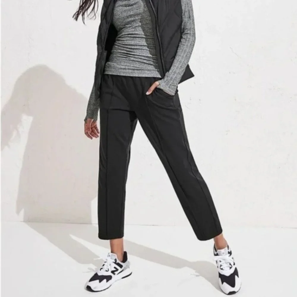 Athleta Venice Pintuck Pants size XS Black